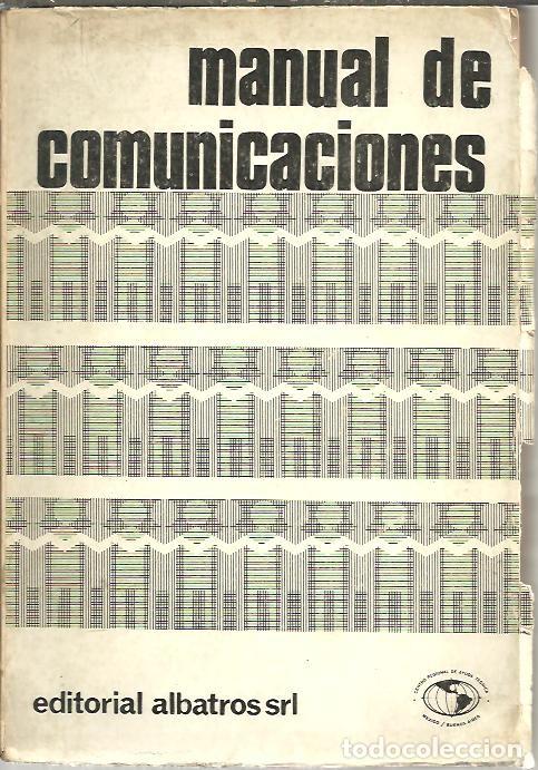 Libros: MANUAL DE COMUNICACIONES. - ANONIMO. - Foto 1