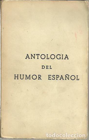 Libros: ANTOLOGIA DEL HUMOR ESPA&Ntilde;OL. - AA.VV. - Foto 1