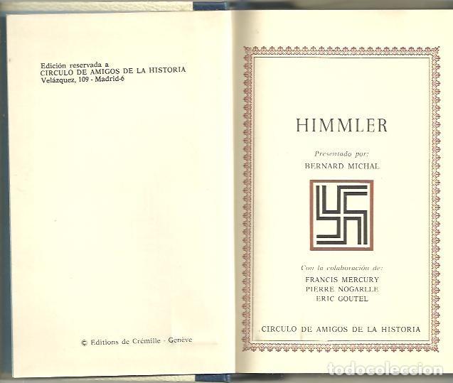 Libros: HIMMLER. - AA.VV. - Foto 1