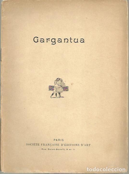 Libros: GARGANTUA. - RABELAIS, Fran&ccedil;ois. - Foto 1