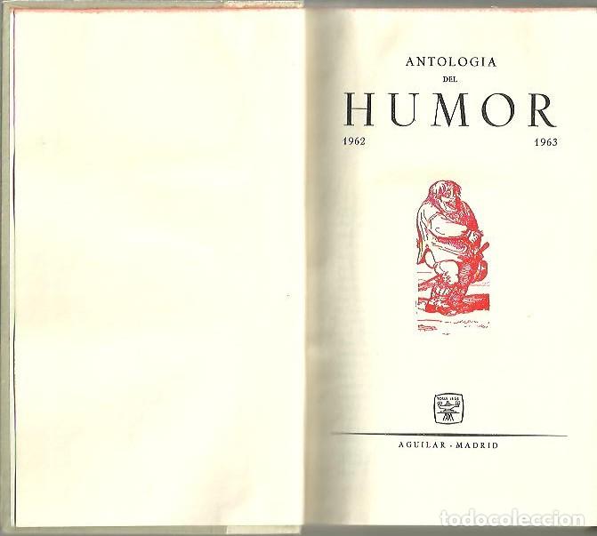 Libros: ANTOLOGIA DEL HUMOR. 1962-1963. - AA.VV. - Foto 1