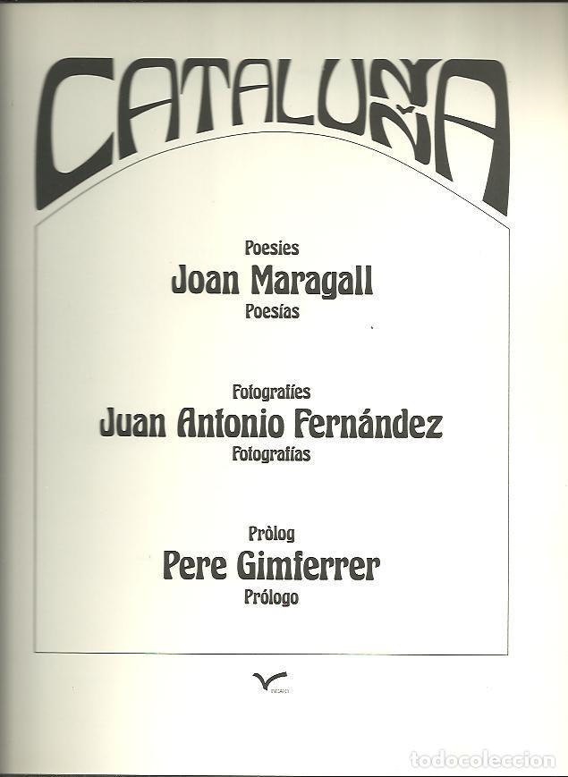 Libros: CATALUNYA. CATALU&Ntilde;A. - MARAGALL, Joan. - Foto 1