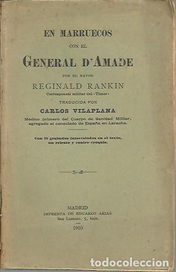 Libros: EN MARRUECOS CON EL GENERAL DAMADE. - RANKIN, Reginald. - Foto 1