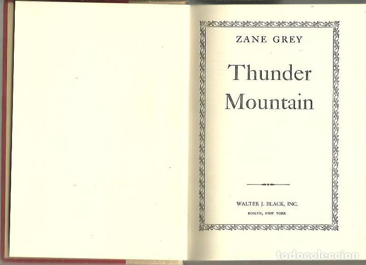 Libros: THUNDER MOUNTAIN. - GREY, Zane. - Foto 1