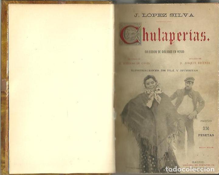 Libros: CHULAPERIAS. - LOPEZ SILVA, J. - Foto 1