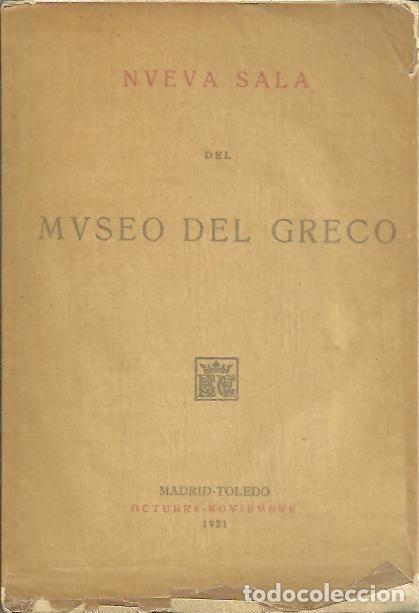 Libros: NUEVA SALA DEL MUSEO DEL GRECO. CATALOGO. - SANCHEZ CANTON, F. J. - Foto 1