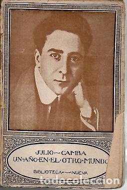 Libros: UN A&Ntilde;O EN EL OTRO MUNDO. - CAMBA, Julio. - Foto 1
