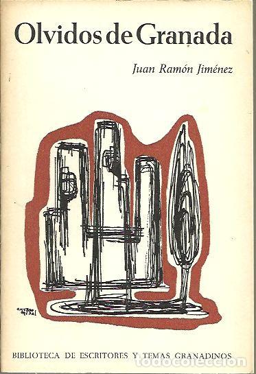 Libros: OLVIDOS DE GRANADA. - JIMENEZ, Juan Ram&oacute;n. - Foto 1