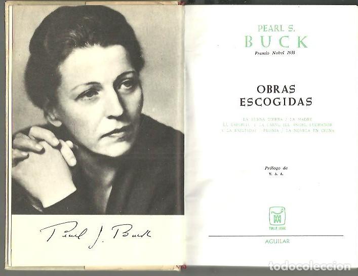 Libros: OBRAS ESCOGIDAS. - BUCK, Pearl S. - Foto 1
