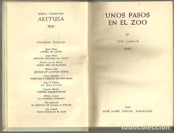 Libros: UNOS PASOS EN EL ZOO. - LODWICK, John. - Foto 1