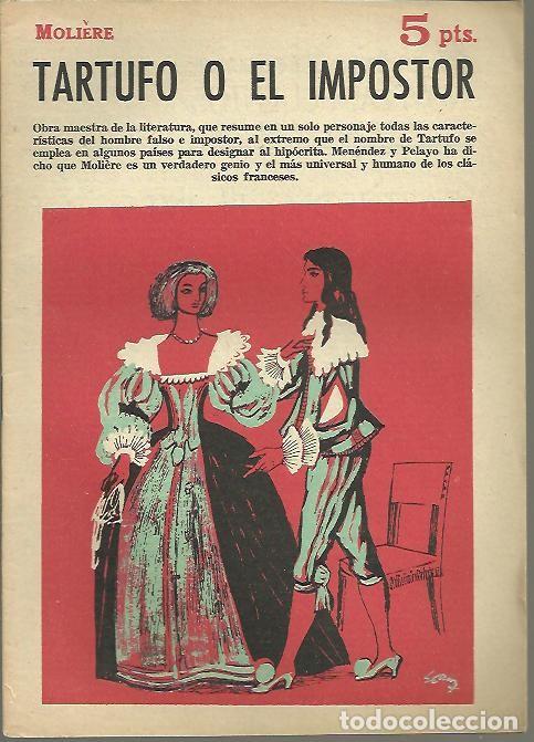 Libros: TARTUFO O EL IMPOSTOR. - MOLIERE. - Foto 1