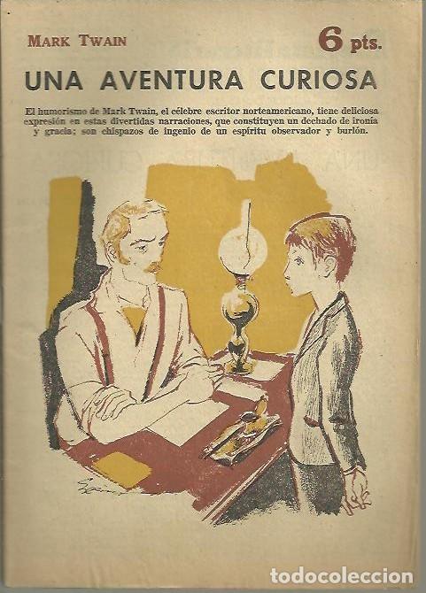 Libros: UNA AVENTURA CURIOSA. - TWAIN, Mark. - Foto 1