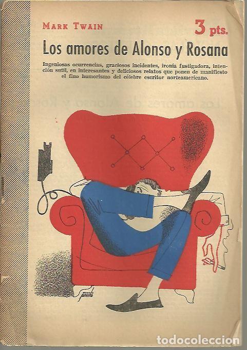 Libros: LOS AMORES DE ALONSO Y ROSANA. - TWAIN, Mark. - Foto 1