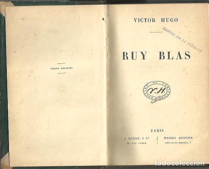 Libros: RUY BLAS. - HUGO, V&iacute;ctor. - Foto 1