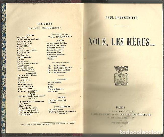 Libros: NOUS, LES MERES� - MARGUERITTE, Paul. - Foto 1