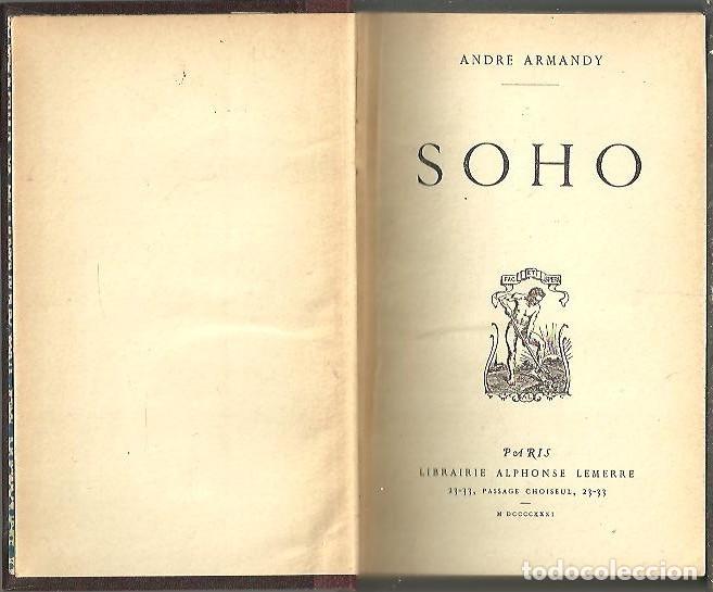 Libros: SOHO. - ARMANDY, Andr&eacute;. - Foto 1