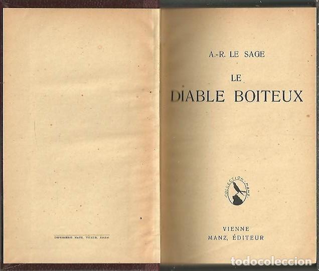 Libros: LE DIABLE BOITEUX. - LE SAGE, A. R. - Foto 1