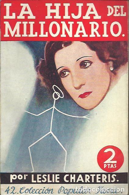 Libros: LA HIJA DEL MILLONARIO. - CHARTERIS, Leslie. - Foto 1
