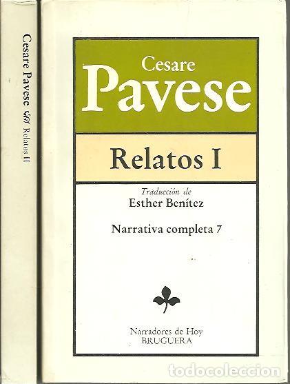 Libros: RELATOS I. RELATOS II. - PAVESE, Cesare. - Foto 1