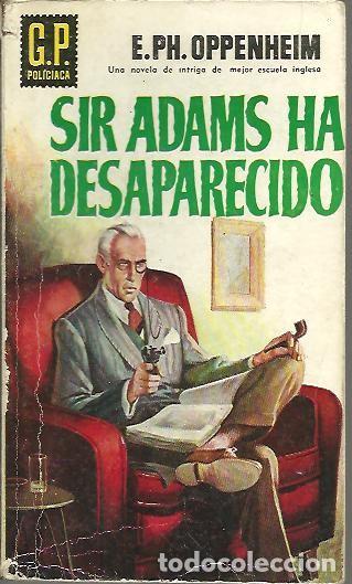 Libros: SIR ADAMS HA DESAPARECIDO. - OPPENHEIM, E. Phillips. - Foto 1