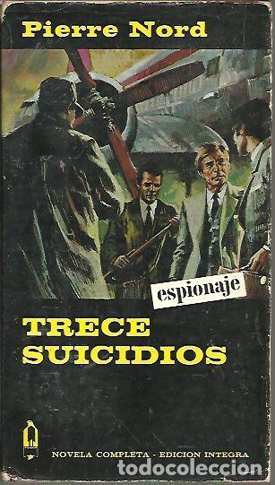 Libros: TRECE SUICIDIOS. - NORD, Pierre. - Foto 1