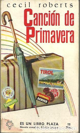 Libros: CANCION DE PRIMAVERA. - ROBERTS, Cecil. - Foto 1