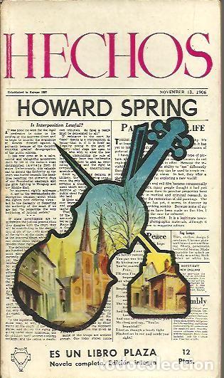 Libros: HECHOS. - SPRING, Howard. - Foto 1