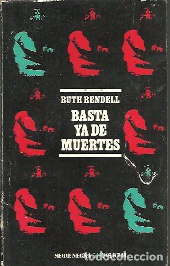 Libros: BASTA YA DE MUERTES. - RENDELL, Ruth. - Foto 1
