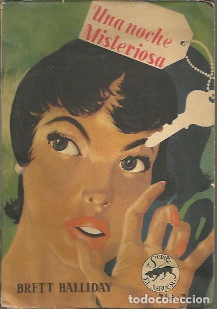 Libros: UNA NOCHE MISTERIOSA. - HALLIDAY, Brett. - Foto 1