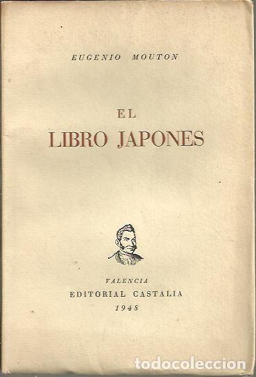 Libros: EL LIBRO JAPONES. - MOUTON, Eugenio. - Foto 1