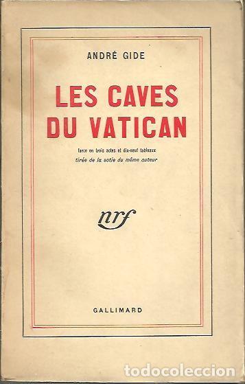Libros: LES CAVES DU VATICAN. - GIDE, Andr&eacute;. - Foto 1