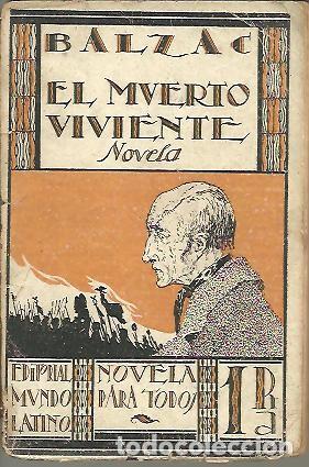 Libros: EL MUERTO VIVIENTE. - BALZAC, H. de. - Foto 1