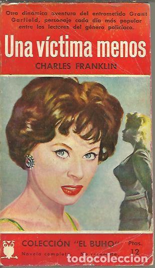 Libros: UNA VICTIMA MENOS. - FRANKLIN, Charles. - Foto 1