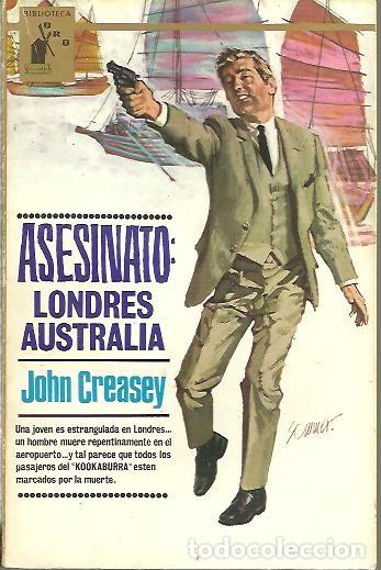 Libros: ASESINATO. LONDRES-AUSTRALIA. - CREASEY, John. - Foto 1