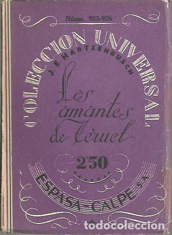 Libros: LOS AMANTES DE TERUEL. - HARTZENBUSCH, Juan Eugenio. - Foto 1