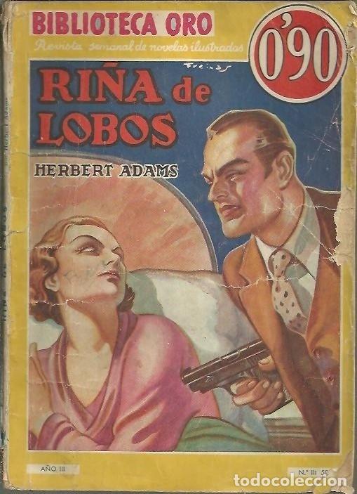 Libros: RI&Ntilde;A DE LOBOS. - ADAMS, Herbert. - Foto 1