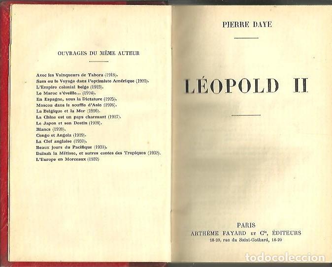 Libros: LEOPOLD II. - DAYE, Pierre. - Foto 1