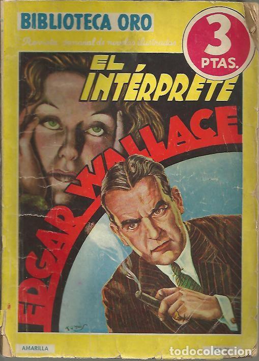 Libros: EL INTERPRETE. - WALLACE, Edgar. - Foto 1