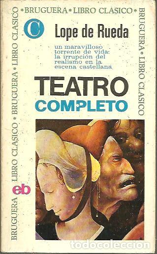 Libros: TEATRO COMPLETO. - RUEDA, Lope de. - Foto 1
