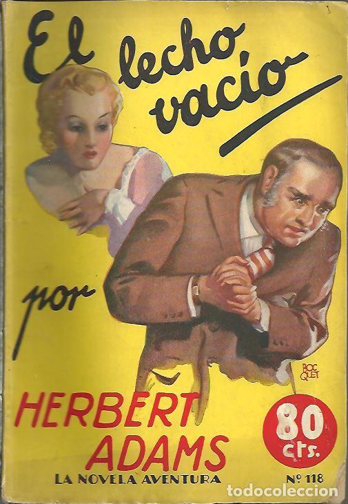 Libros: EL LECHO VACIO. - ADAMS, Herbert. - Foto 1