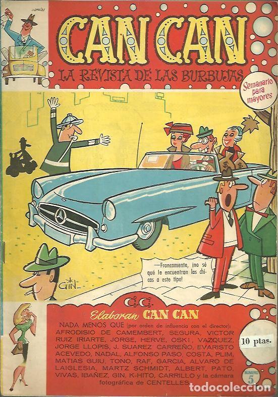 Libros: CAN CAN. LA REVISTA DE LAS BURBUJAS. - AA.VV. - Foto 1