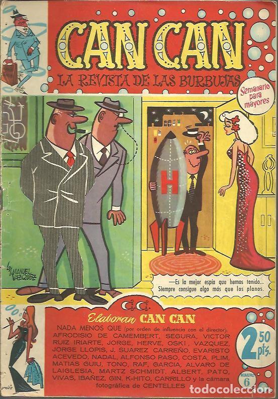 Libros: CAN CAN. LA REVISTA DE LAS BURBUJAS. - AA.VV. - Foto 1