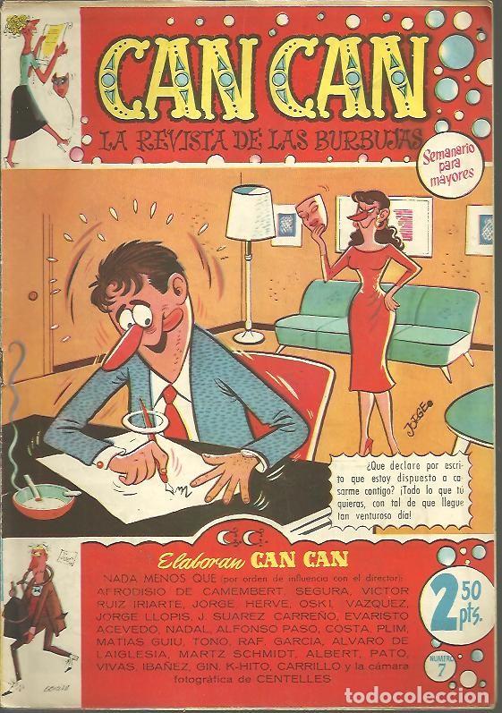Libros: CAN CAN. LA REVISTA DE LAS BURBUJAS. - AA.VV. - Foto 1