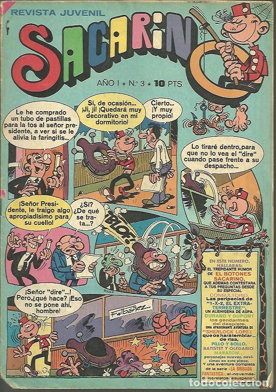 Libros: SACARINO. A&Ntilde;O I. NUM. 3. - REVISTA. - Foto 1