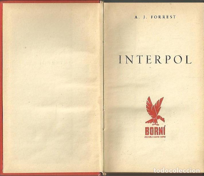 Libros: INTERPOL. - FORREST, A. J. - Foto 1
