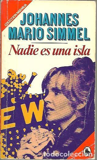 Libros: NADIE ES UNA ISLA. - SIMMEL, Johannes Mario. - Foto 1