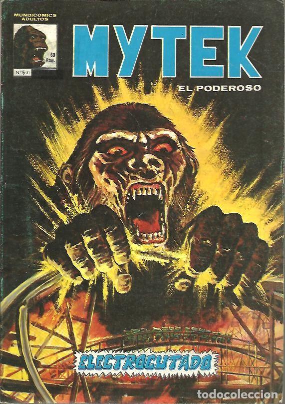 Libros: MYTEC EL PODEROSO. N.5. ELECTROCUTADO. - ANONIMO. - Foto 1