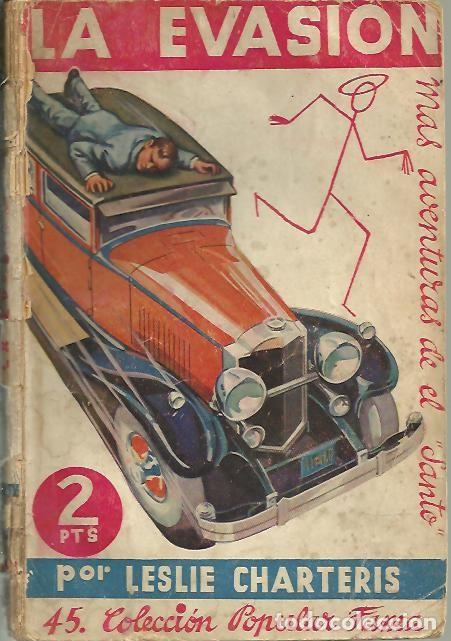 Libros: LA EVASION. - CHARTERIS, Leslie. - Foto 1