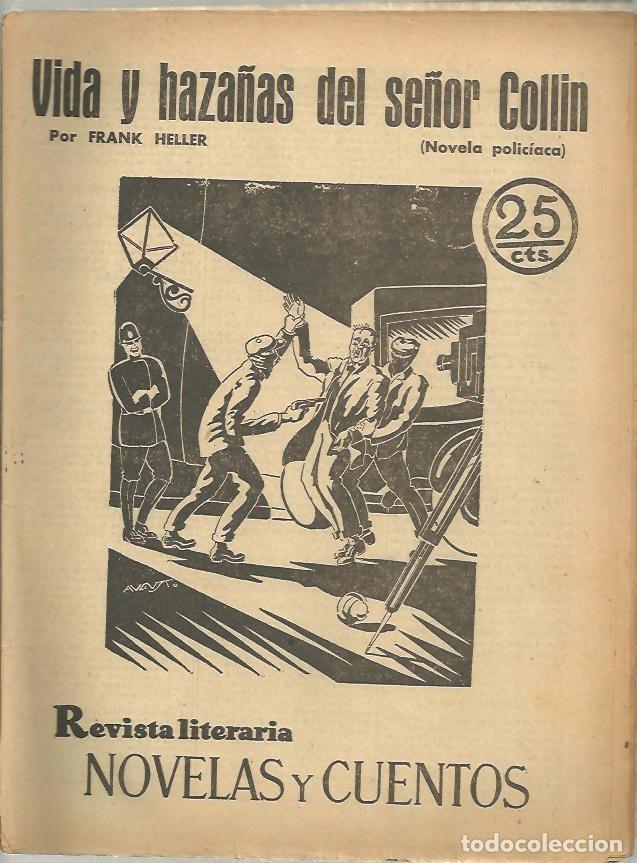 Libros: VIDAS Y HAZA&Ntilde;AS DEL SE&Ntilde;OR COLLIN. - HELLER, Frank. - Foto 1