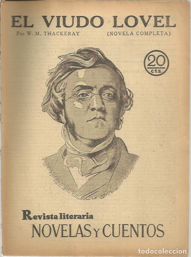 Libros: EL VIUDO LOVEL. - THACKERAY, W. M. - Foto 1